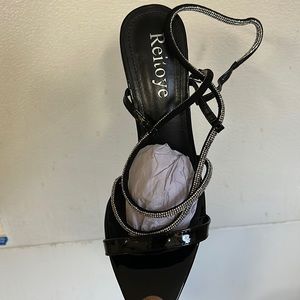 Sparkly stiletto high heel